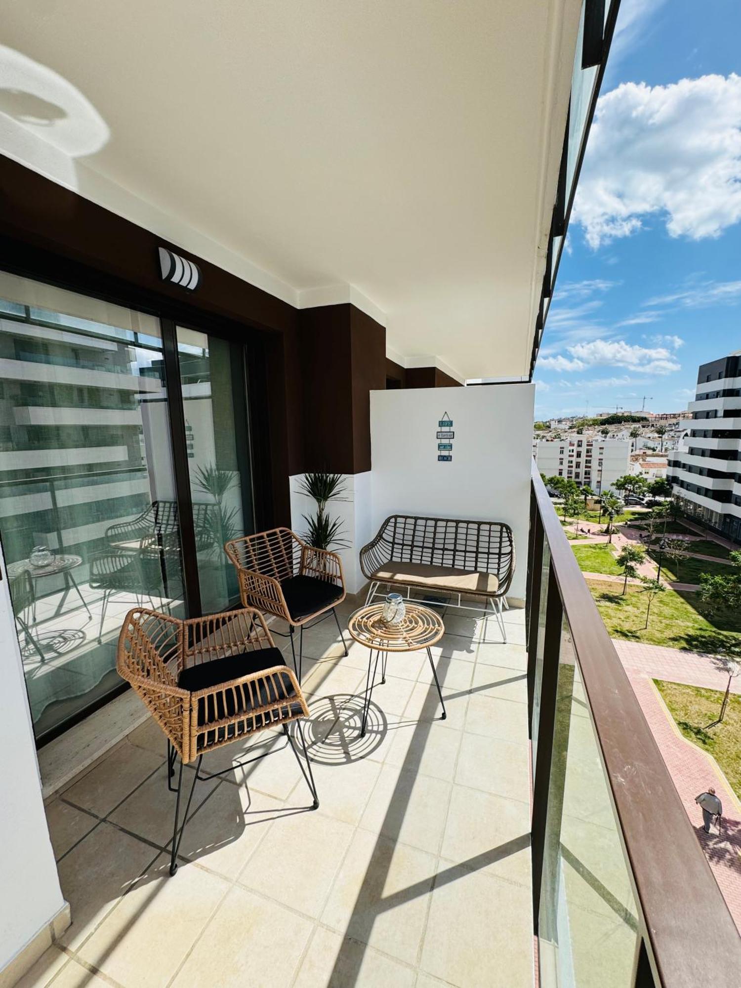 Parking Privado! Sol Y Mar Tu Hogar En La Costa Estepona Exterior foto